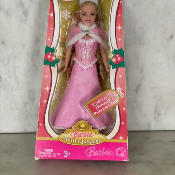 MATTEL 2007 Barbie Mini Kingdom Princess Clara Ornament IOB - Picture 6 of 11